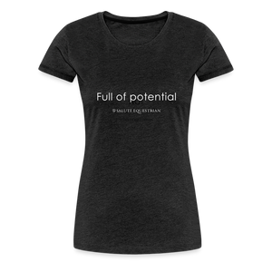 wob Full of potential T-Shirt - charcoal grey