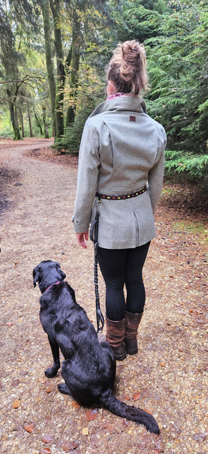 Leather Dog-walking Canicross Belt