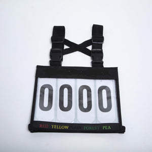 Plain Smart Number Bib