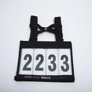 Plain Smart Number Bib