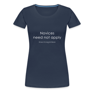 wob Novices need not apply T-Shirt - navy