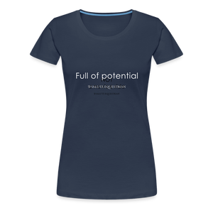 wob Full of potential T-Shirt - navy