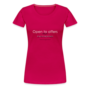 wob Open to offers T-Shirt - dark pink