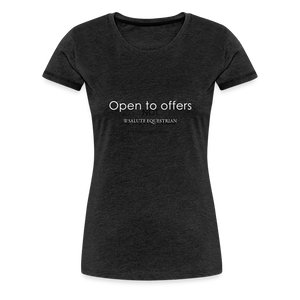wob Open to offers T-Shirt - charcoal grey
