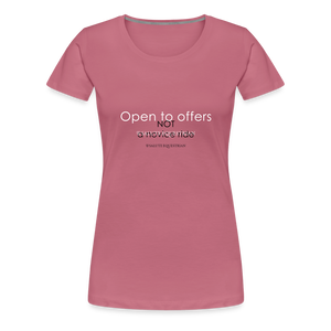 wob Open to offers T-Shirt - mauve
